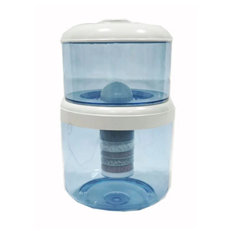 Bouteille avec filtre à charbon actif minéral de 14 L