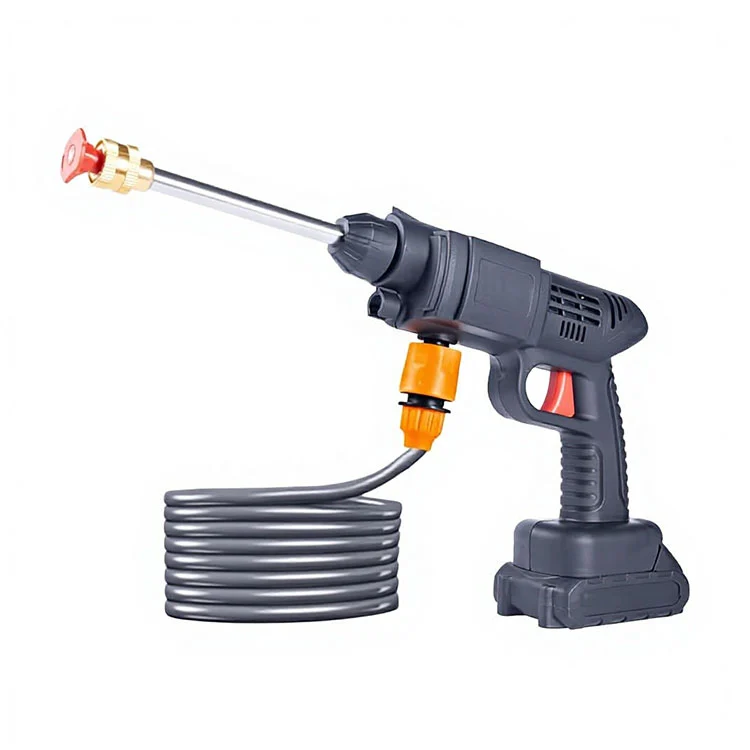 Pistolet à eau de lavage de voiture haute pression à usage domestique 80 W